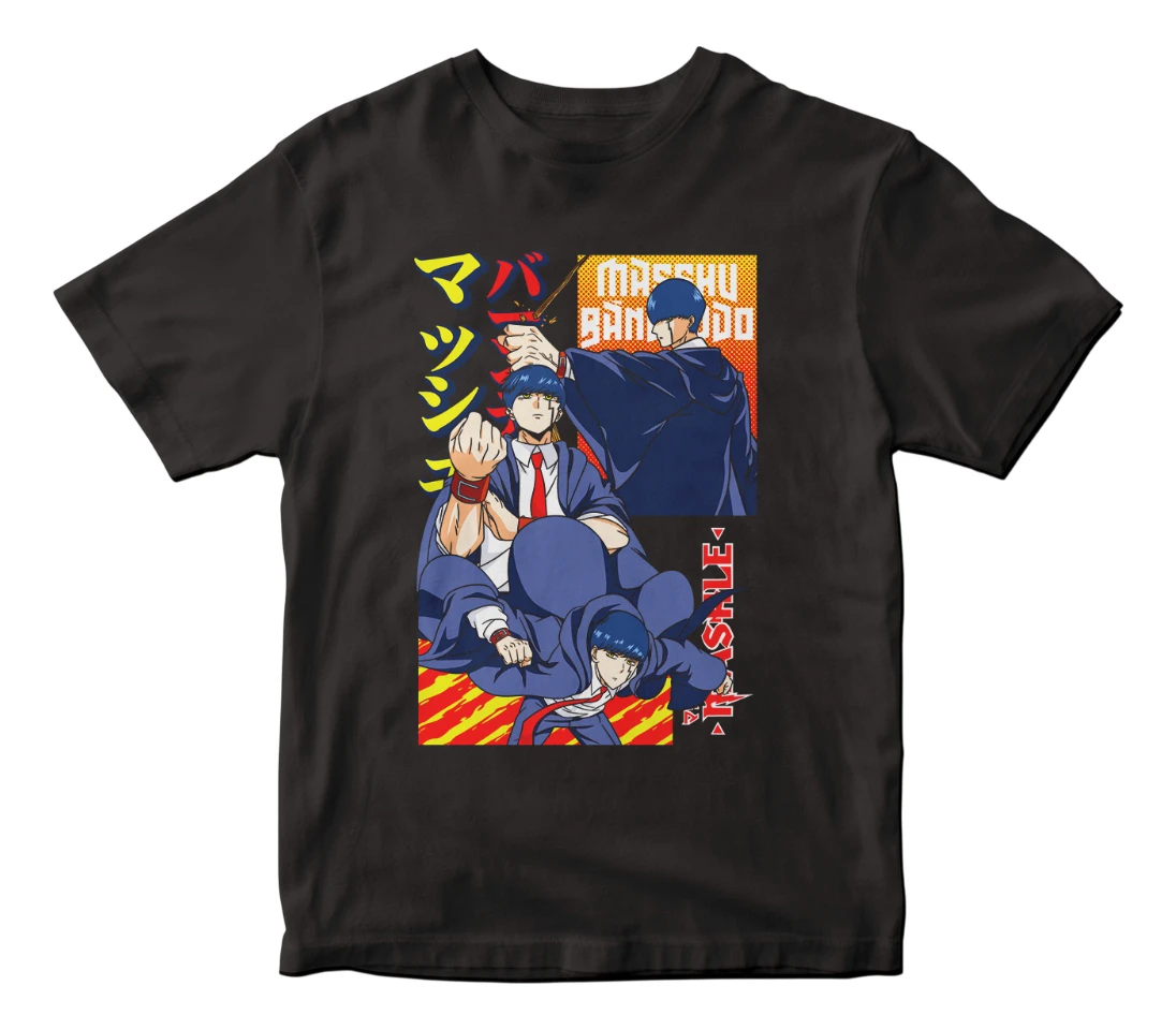 Remera Anime Mashle Magic And Muscles