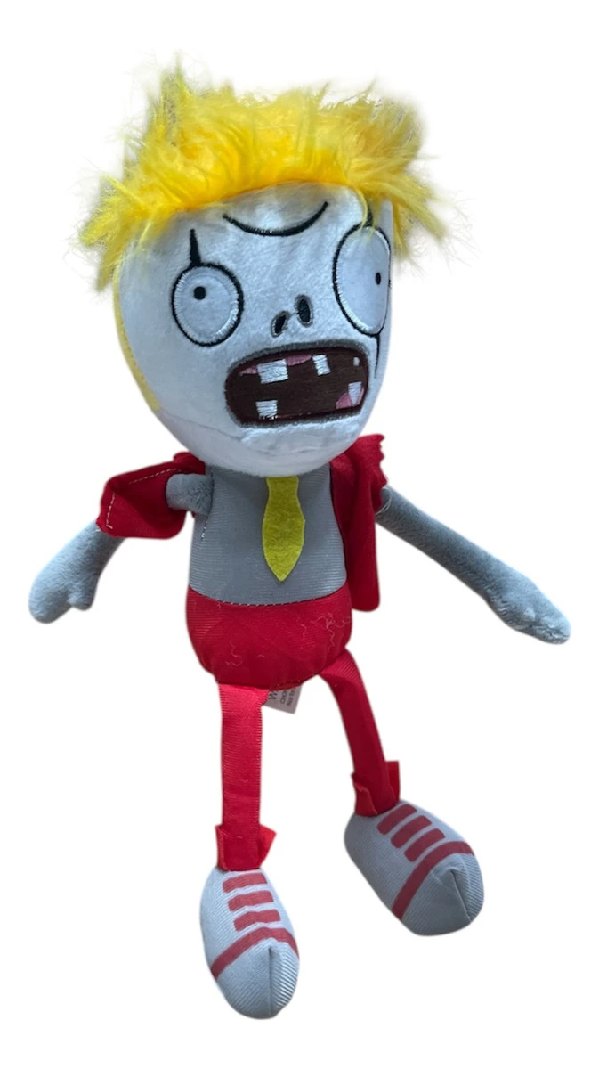 Peluche Figura Zombie Rockero Plantas Vs Zombies Juego 20cm