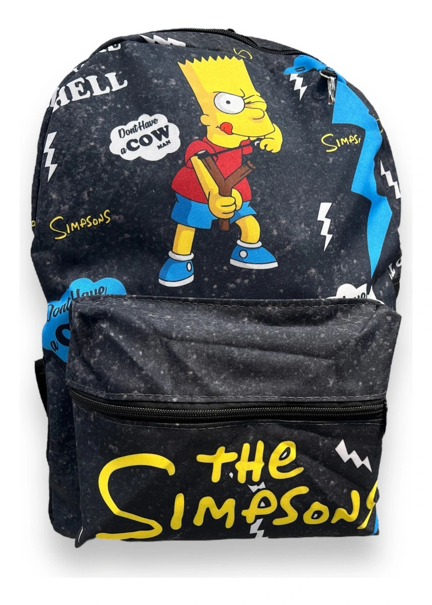 Mochila Full Estampado Bart Simpson Los Simpson - Mundo Geek