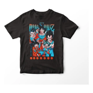 Remera De Anime Dragon Ball Z Sayayines Mundogeek