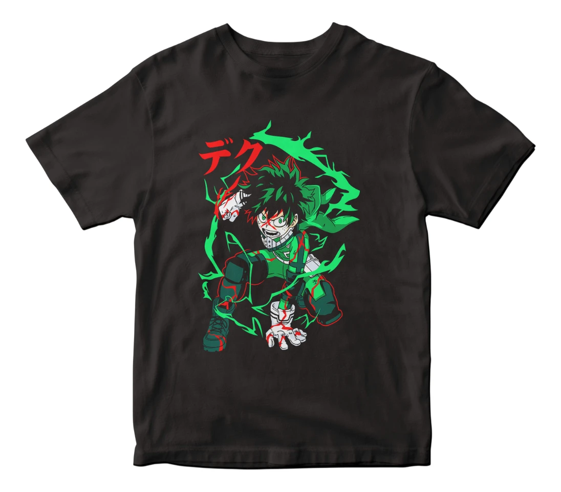 Remera Anime Boku No Hero Deku My Hero Academia