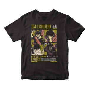 Remera Anime Jujutsu Kaisen Toji Fushiguro