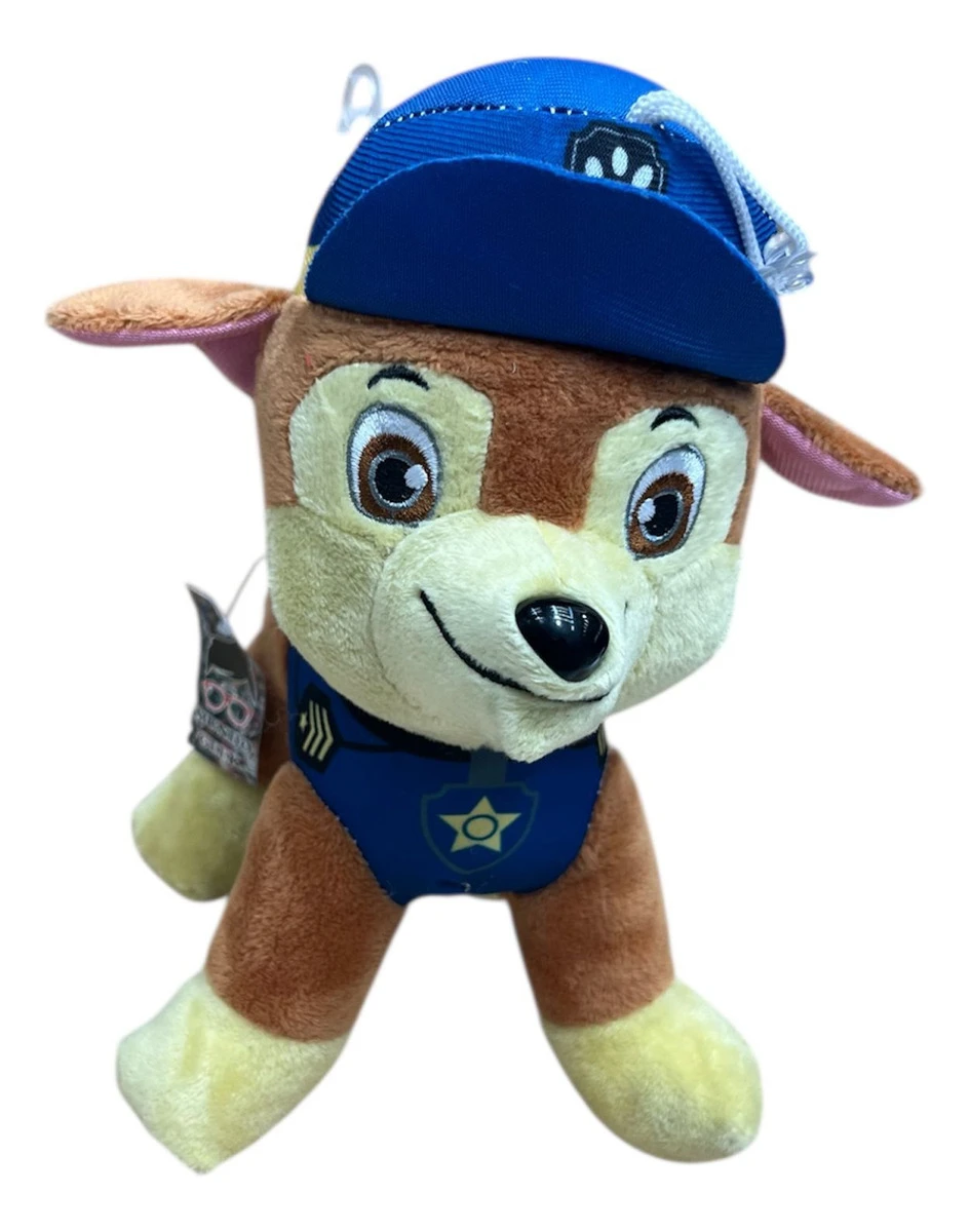 Peluche Figura Chase Paw Patrol Patrulla Canina Mediano