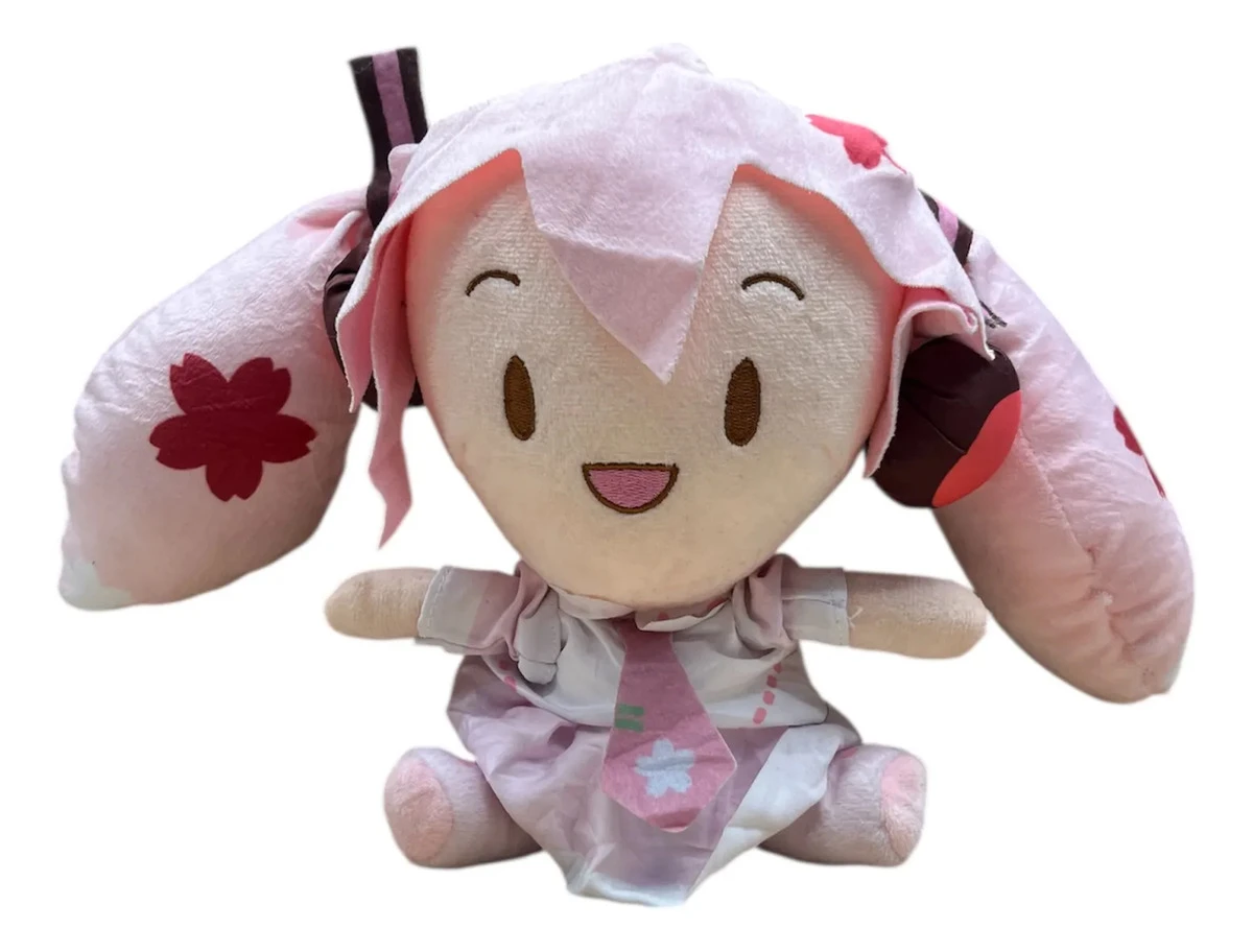 Peluche De Felpa Sakura Miku Hatsune Vocaloid 20cm
