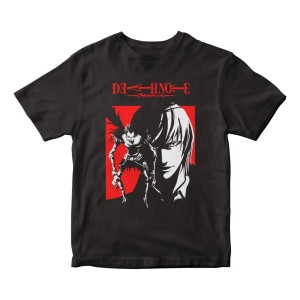 Remera Anime Death Note Light Kira Ryuuk