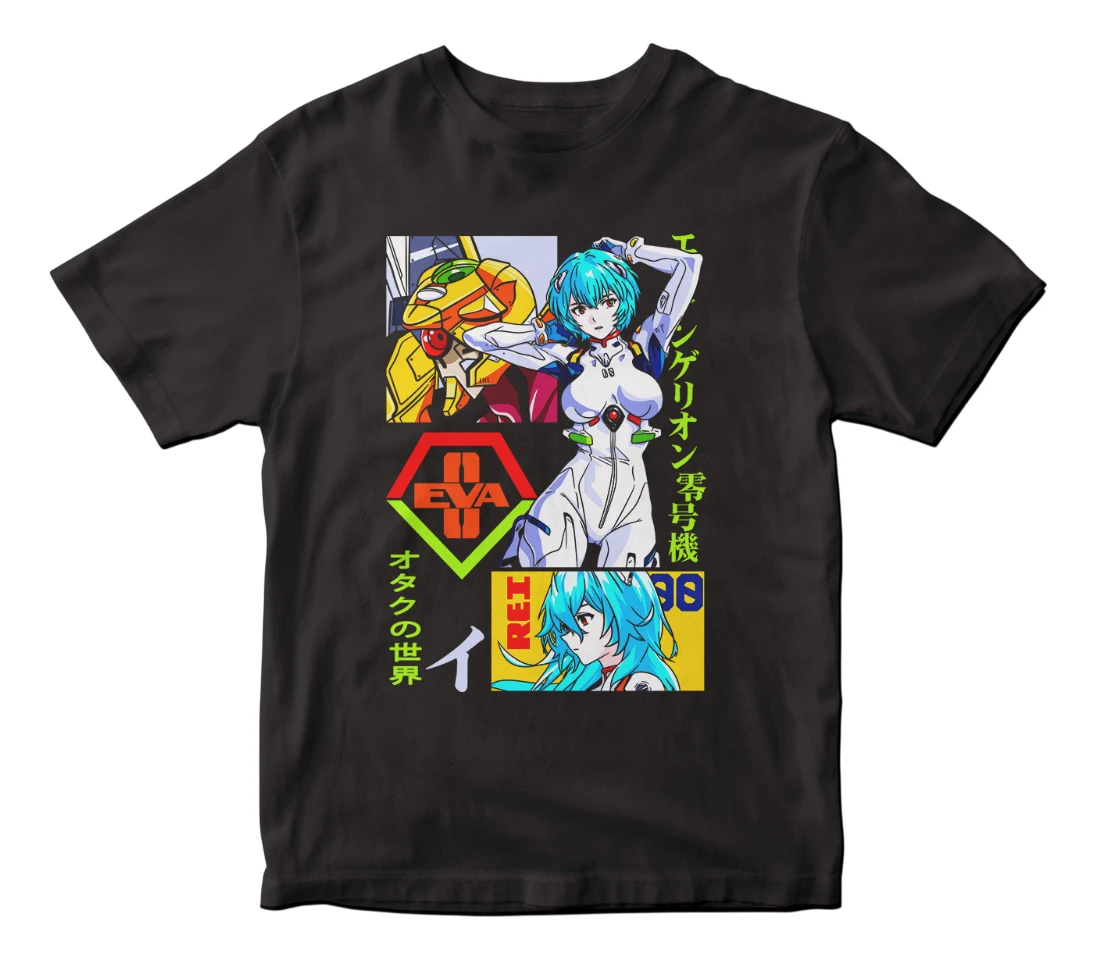 Remera Anime Evangelion Rei Ayanami