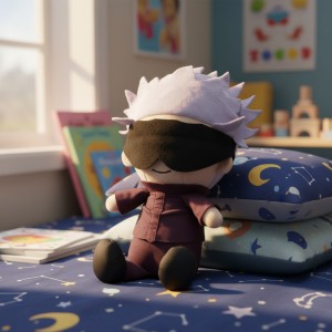 Peluche Mediano 20cm Jujutsu Kaisen Gojo Mundogeek