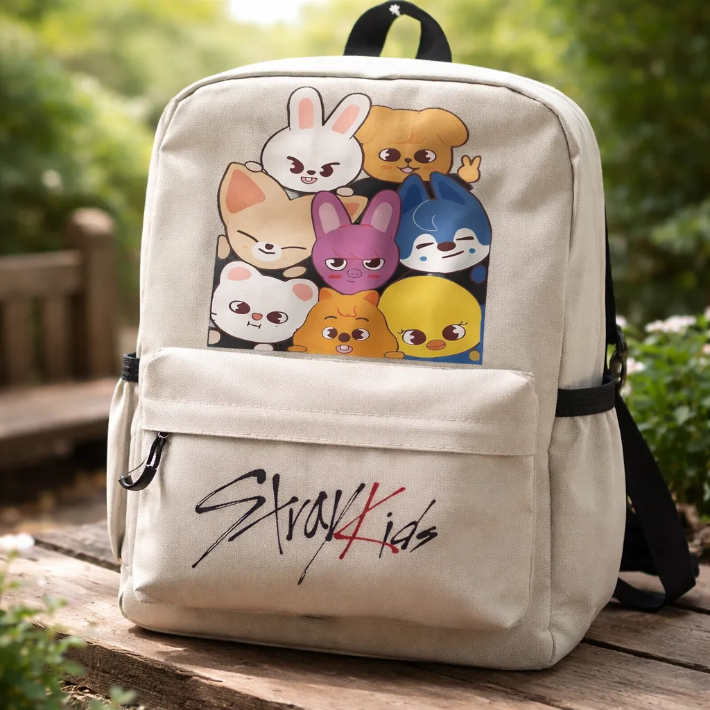 Mochila Escolar Grande Stray Kids Skzoo - Imagen 2