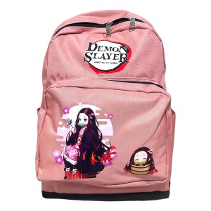 Mochila Escolar Nezuko Kimetsu No Yaiba Demon Slayer