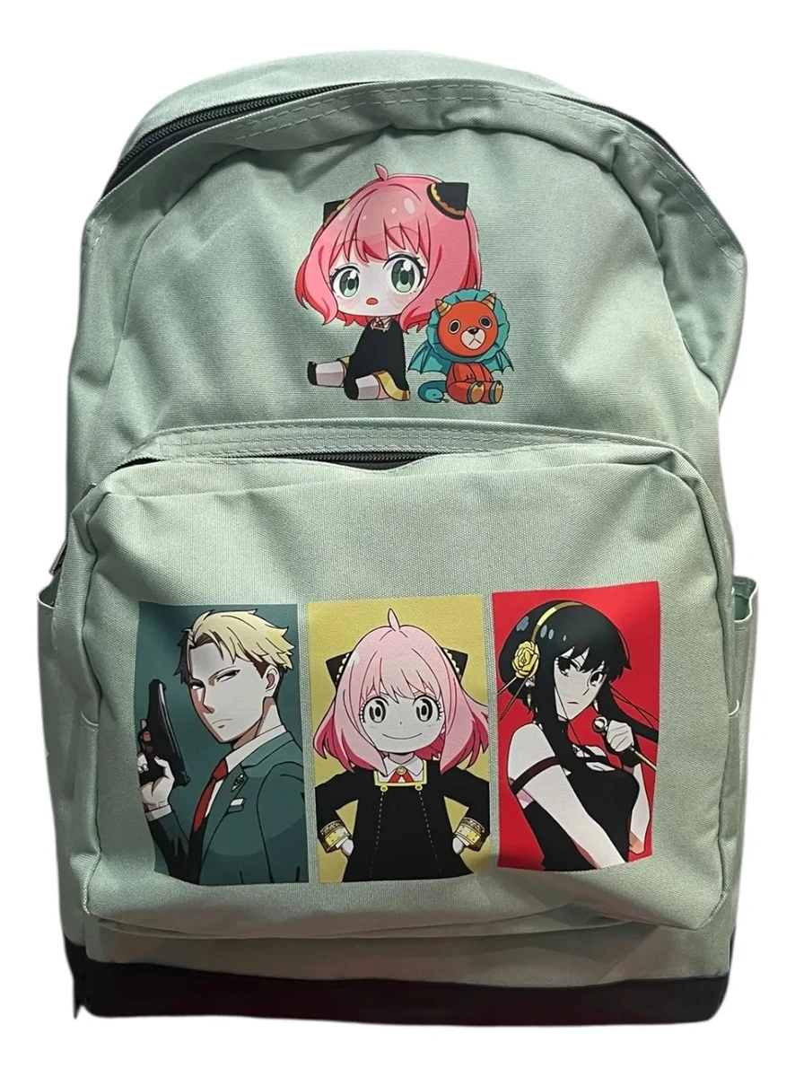 Mochila Escolar Grande Y Resistente Spy X Family