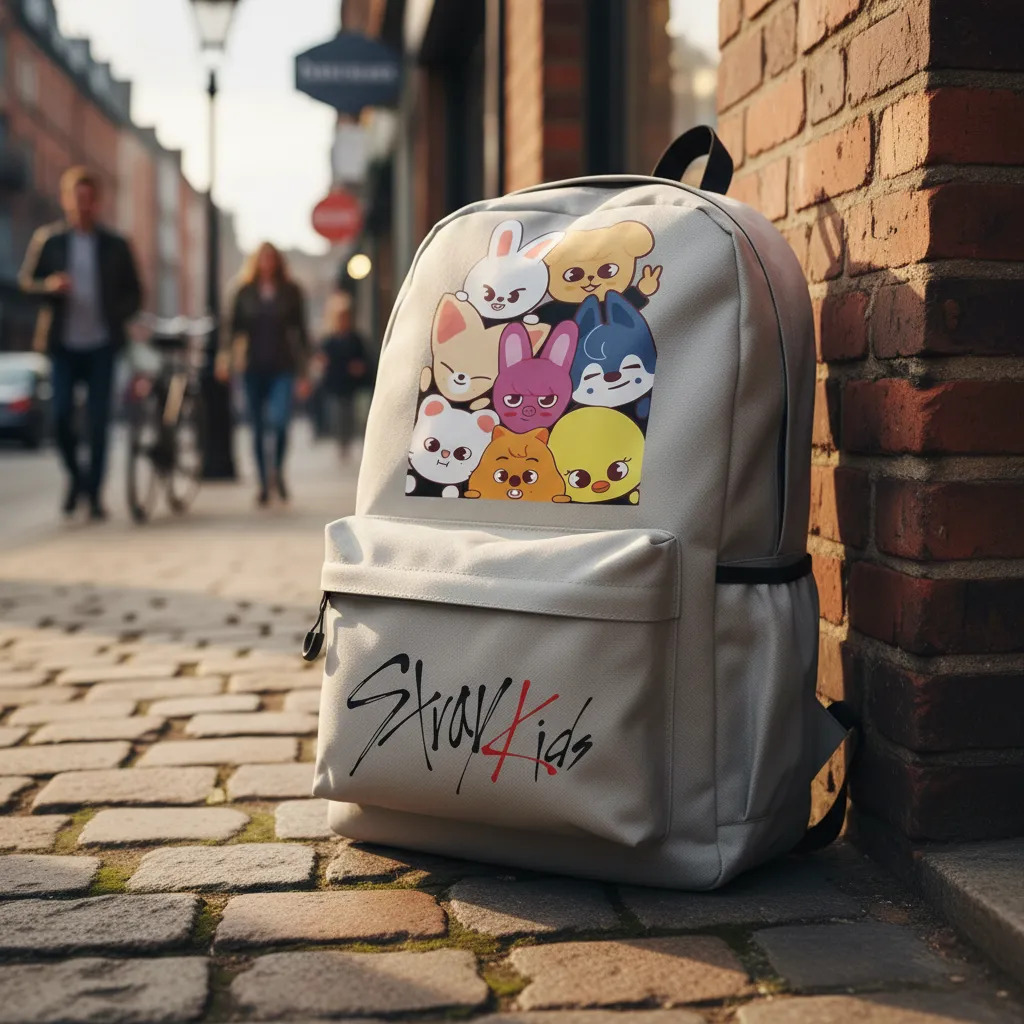 Mochila Escolar Grande Stray Kids Skzoo - Imagen 3