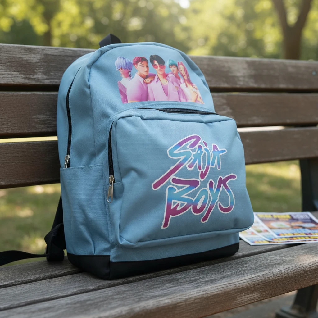 Mochila Escolar Saja Boys Las Guerreras Kpop Demon Hunter