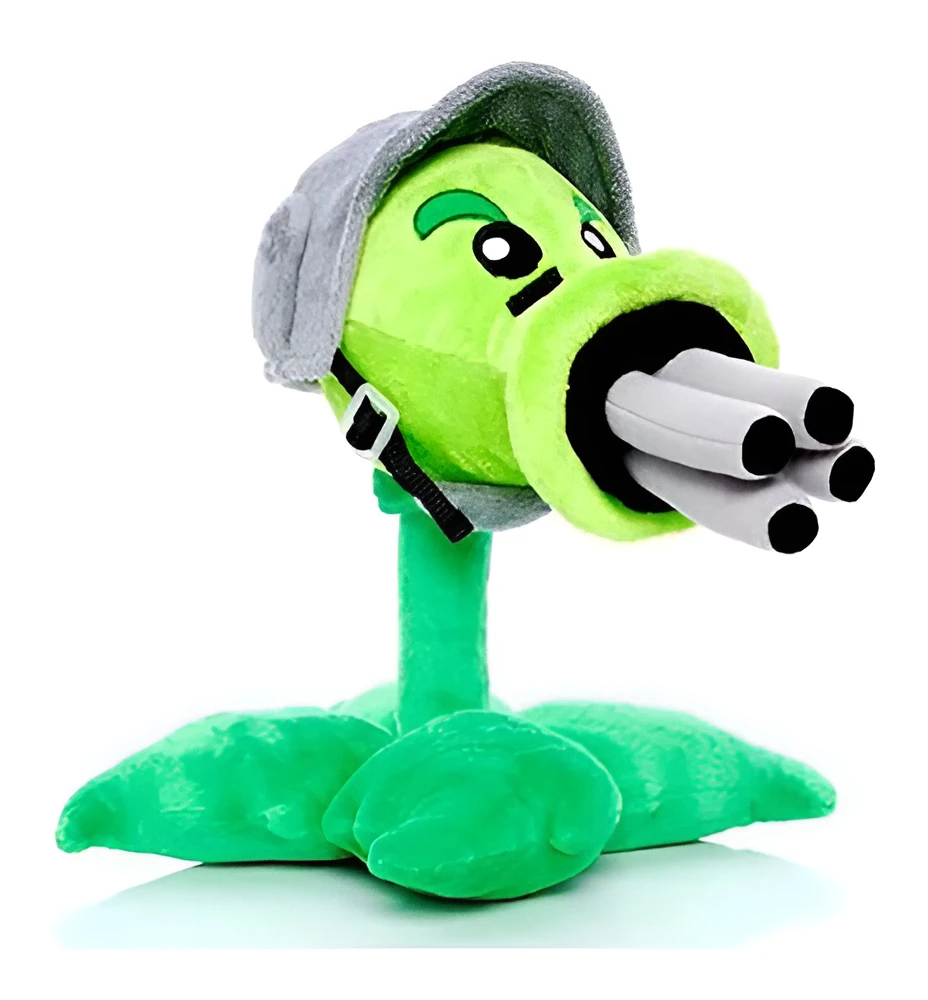 Peluche Mediano Gisantralladora 20cm Plantas Vs Zombies