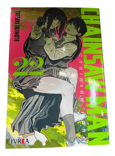 Manga Anime Chainsaw Man Tomo 22 Ivrea Español