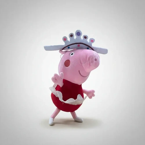 Peluche Figura Peppa Pig Ballet Mediano Rosa - Imagen 3