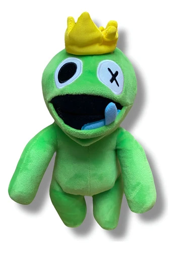 Peluche Rainbow Friends Verde ( Mediano ) Mundogeek Verde