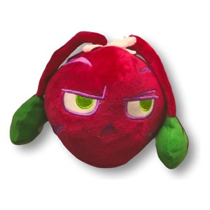 Peluche Planta Remolacha Plantas Vs Zombies ( Mediano ) Rojo