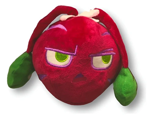 Peluche Planta Remolacha Plantas Vs Zombies ( Mediano ) Rojo