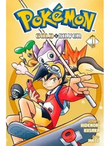 Pokemon Gold And Silver: Pokemon Gold And Silver, De Hidenori Kusaka., Vol. 1. Editorial Panini, Tapa Blanda En Español, 2017