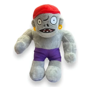 Peluche Zombie Gargantuar Plantas Vs Zombies ( Mediano) Gris