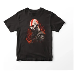 Remera De God Of War Kratos Mundogeek