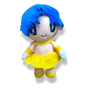 Peluche Mediano Saliro Moon Azul 23cm Mundogeek Azul Con Amarillo