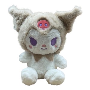 Peluche De Felpa Kuromi Sanrio 25cm Mundogeek Blanco