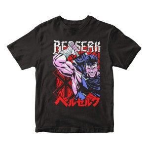 Remera Camiseta  De Anime Berserk Personaje Guts Mundogeek