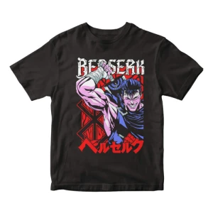 Remera Camiseta De Anime Berserk Personaje Guts Mundogeek