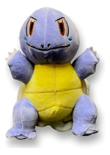 Peluche Pokemon Wartortle ( Mediano ) Mundogeek Lila Con Amarillo