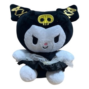 Peluche Kuromi (sanrio ) Mmundogeek Blanco Con Negro