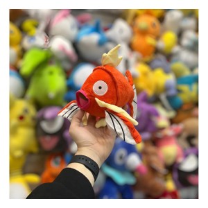 Peluche Figura Magikarp Pokemon Anime 23cm Naranja