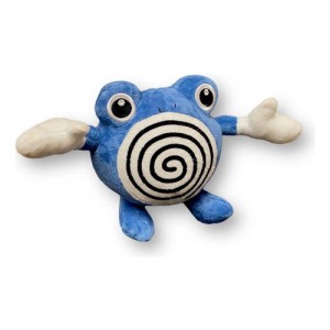 Peluche Pokemon Poliwhirl ( Mediano ) Mundogeek Azul Acero