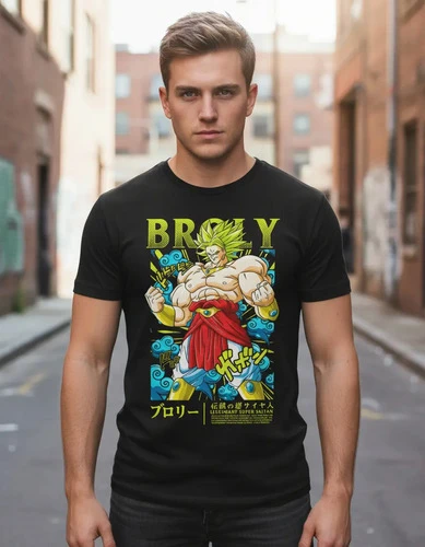 Remera Anime Broly Dragon Ball Z