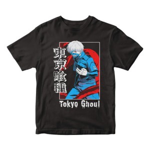 Remera Camiseta Anime Tokyo Ghoul Kaneki Mundogeek