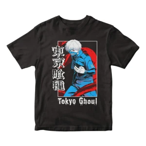Remera Camiseta Anime Tokyo Ghoul Kaneki Mundogeek
