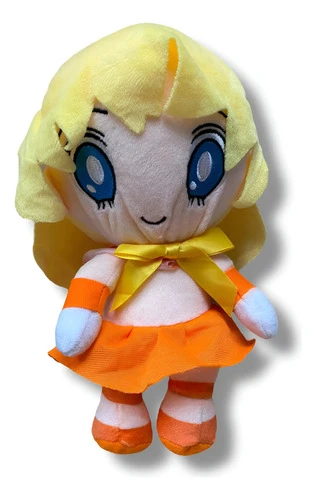 Peluche Mediano Sailor Moon Naranja Mundogeek Amarillo Con Naranja
