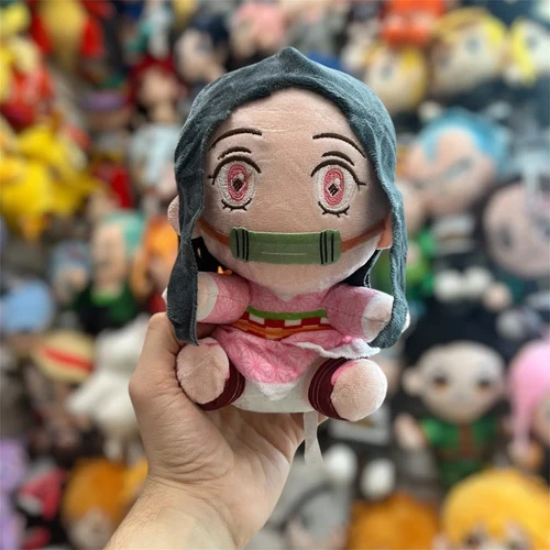Peluche Anime Nezuko Demon Slayer Kimetsu No Yaiba 22cm Rosa - Imagen 3