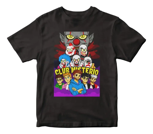 Remera Manga Corta Club Misterio