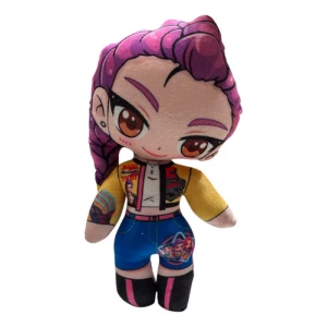 Peluche Huntrix Rumi Kpop Demon Hunter Las Guerreras Kpop Violeta