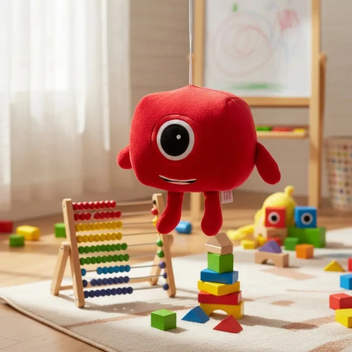 Peluche De Felpa Juego Numberblocks Rojo 20cm Rojo - Imagen 2
