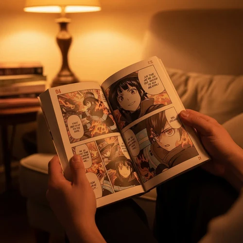 Manga Anime Fire Force Tomo 4 Panini Español - Imagen 3