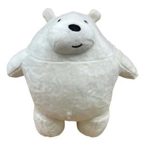 Peluche Polar Osos Escandalosos Escandalositos Ice Bear Blanco