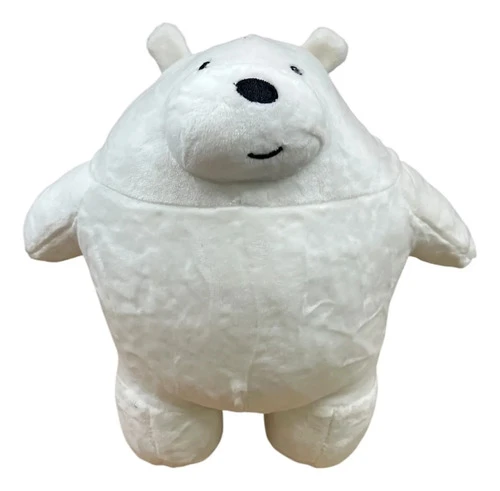 Peluche Polar Osos Escandalosos Escandalositos Ice Bear Blanco