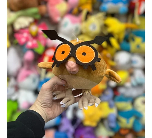 Peluche Pokemon Hoothoot Mundogeek Blanco - Imagen 2