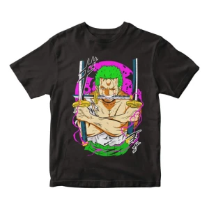 Remera Camiseta Anime One Piece Zoro Roronoa Espadas