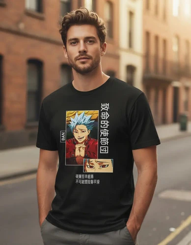 Remera Anime Ban Personaje Siete Pecados Capitales - Imagen 3