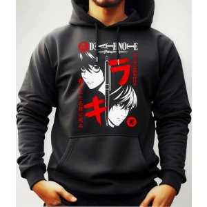 Buzo Canguro Con Capucha Anime Light Y L Mundogeek