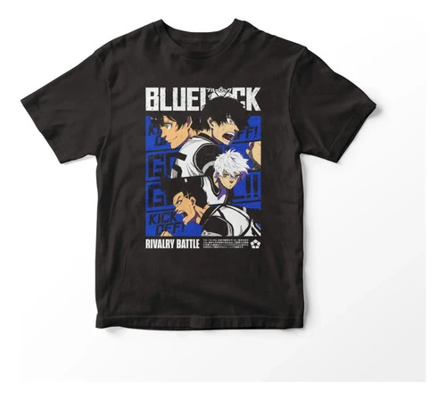 Remera Anime Bluelock Nagi Isagi Chiguiri Barou - Imagen 2
