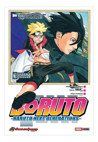 Manga Boruto 4 / Masashi Kishimoto - Panini Editorial